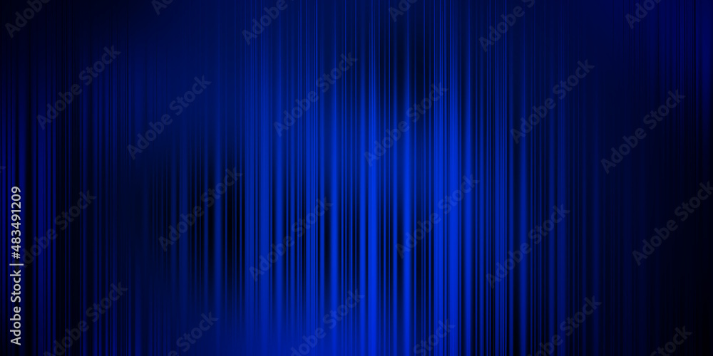 Trending panoramic line background, blue desktop wallpaper, texture for design