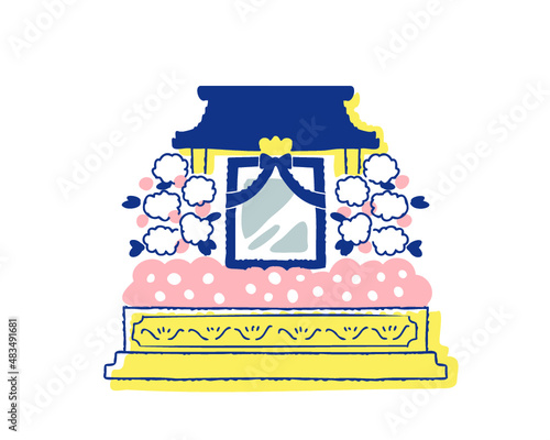 葬儀の祭壇