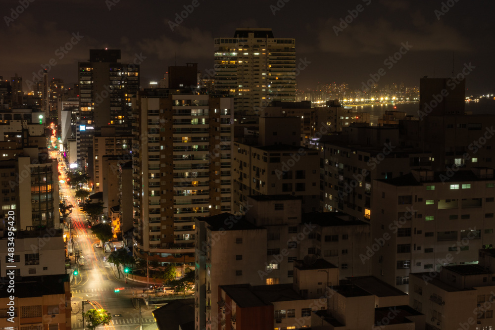 night view of the city night view of the city
