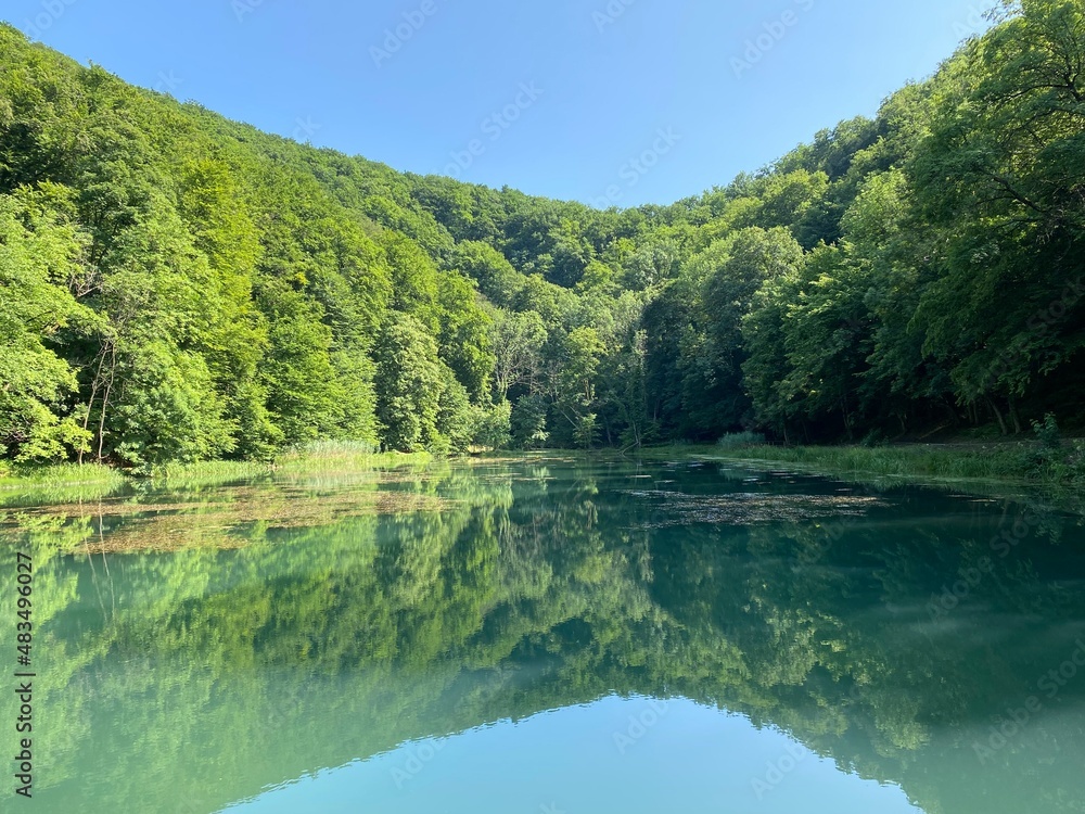 Artificial lakes in a Park forest Jankovac - Papuk nature park, Croatia (Umjetna jezera u Park šumi Jankovac - Park prirode Papuk, Hrvatska) Artificial lakes in a Park forest Jankovac - Papuk nature park, Croatia (Umjetna jezera u Park šumi Jankovac - Park prirode Papuk, Hrvatska)