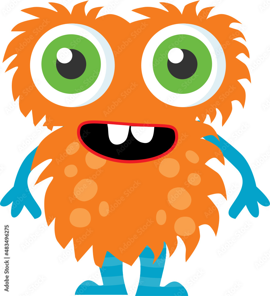 Fototapeta premium Cute Monster