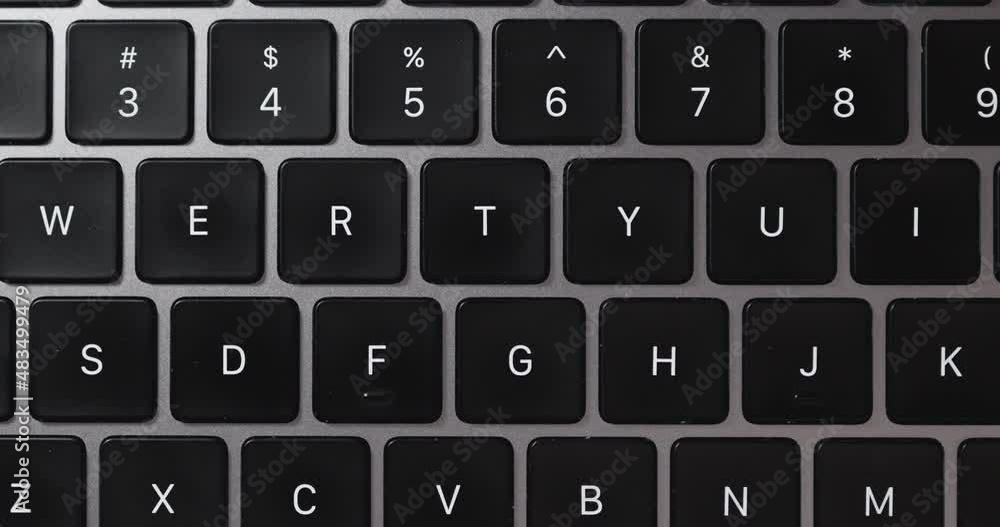 4K Video close up top view hand typing on keyboard notebook. Concept for coding and technology. 4K Video close up top view hand typing on keyboard notebook. Concept for coding and technology.