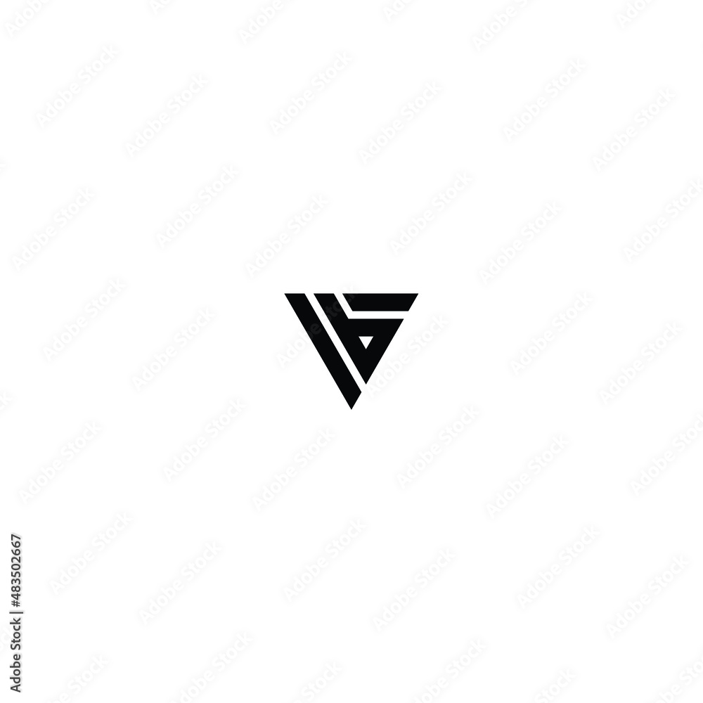 B V letter logo, VB logo design B V letter logo, VB logo design