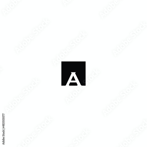 A alphabet letter logo icon. Square design for company and business identity