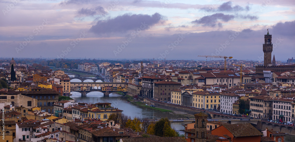 City of Florence in Italy Tuscany - travel photography