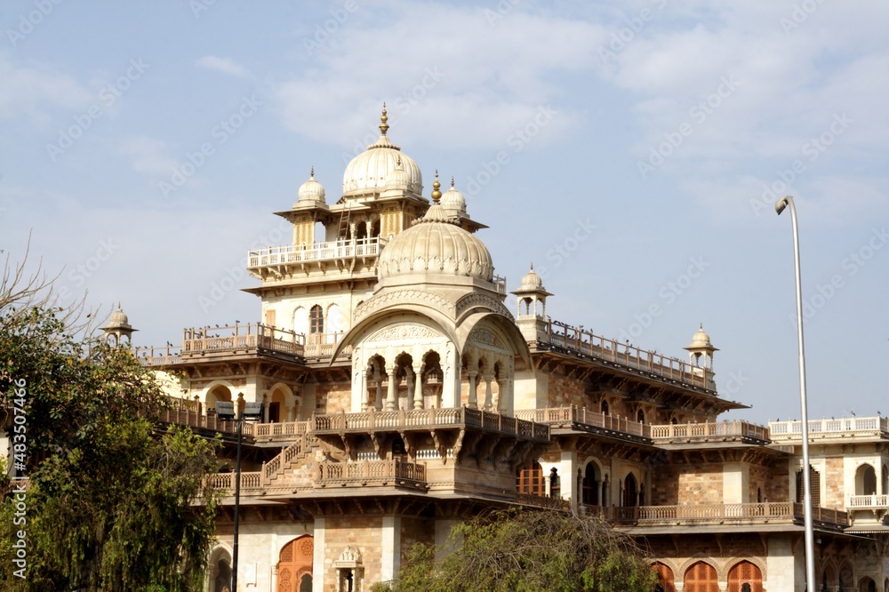 Albert Hall, Jaipur. Albert Hall is located in the Ram Niwas Garden in Jaipur. It houses the Central Museum.