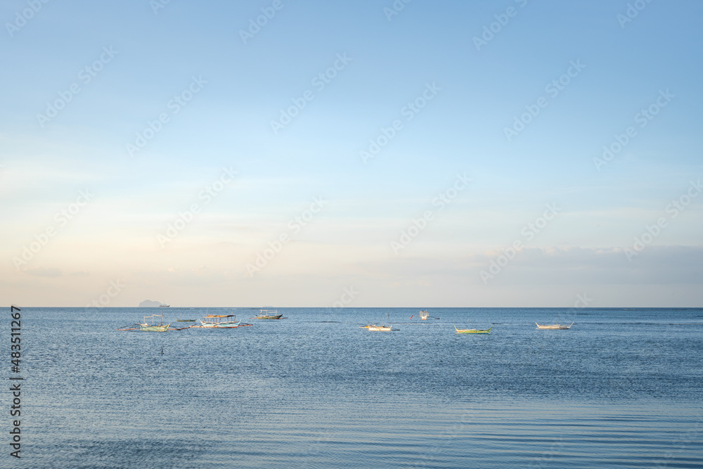 Obraz premium Beautiful seascape at the beach of Lian, Batangas