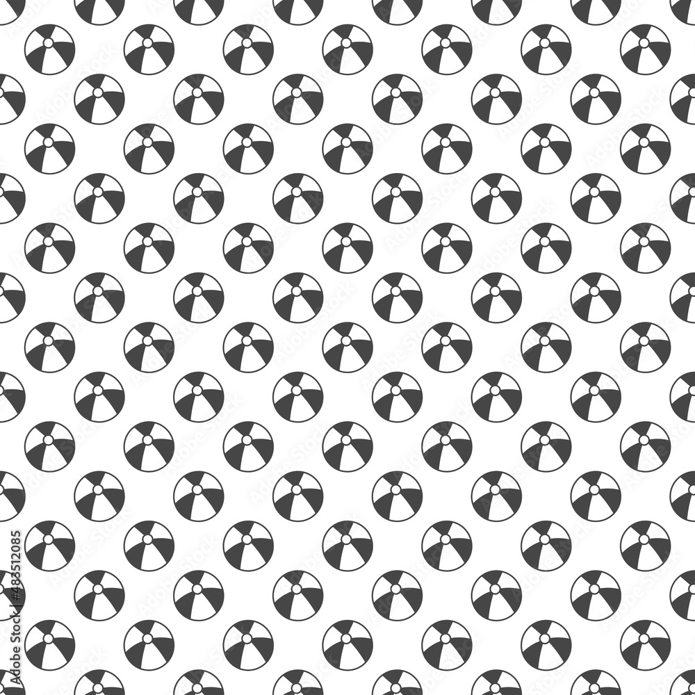 Seamless beach ball pattern background Seamless beach ball pattern background