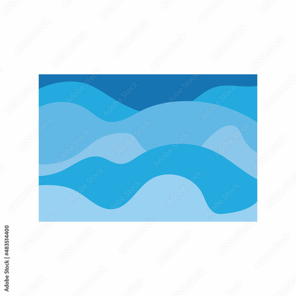 Abstract Water wave vector illustration design background Abstract Water wave vector illustration design background