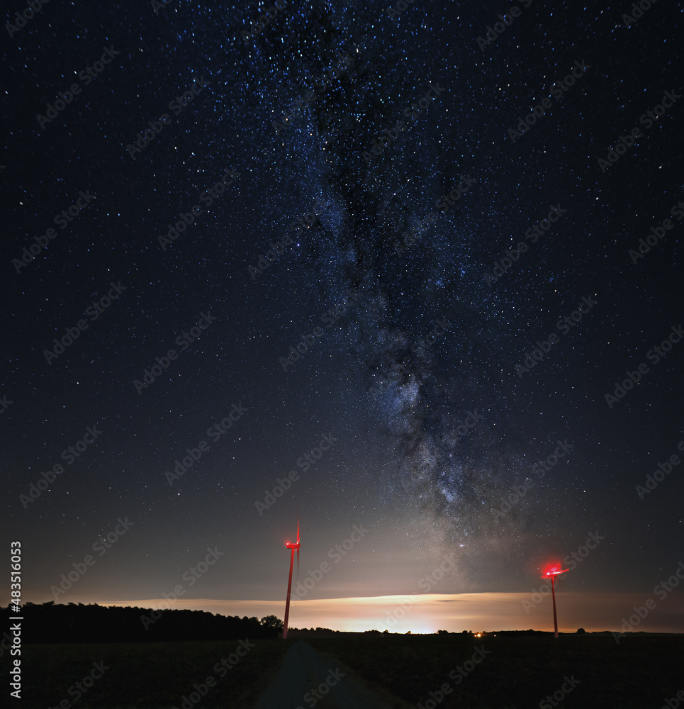 Naklejka premium Milky Way