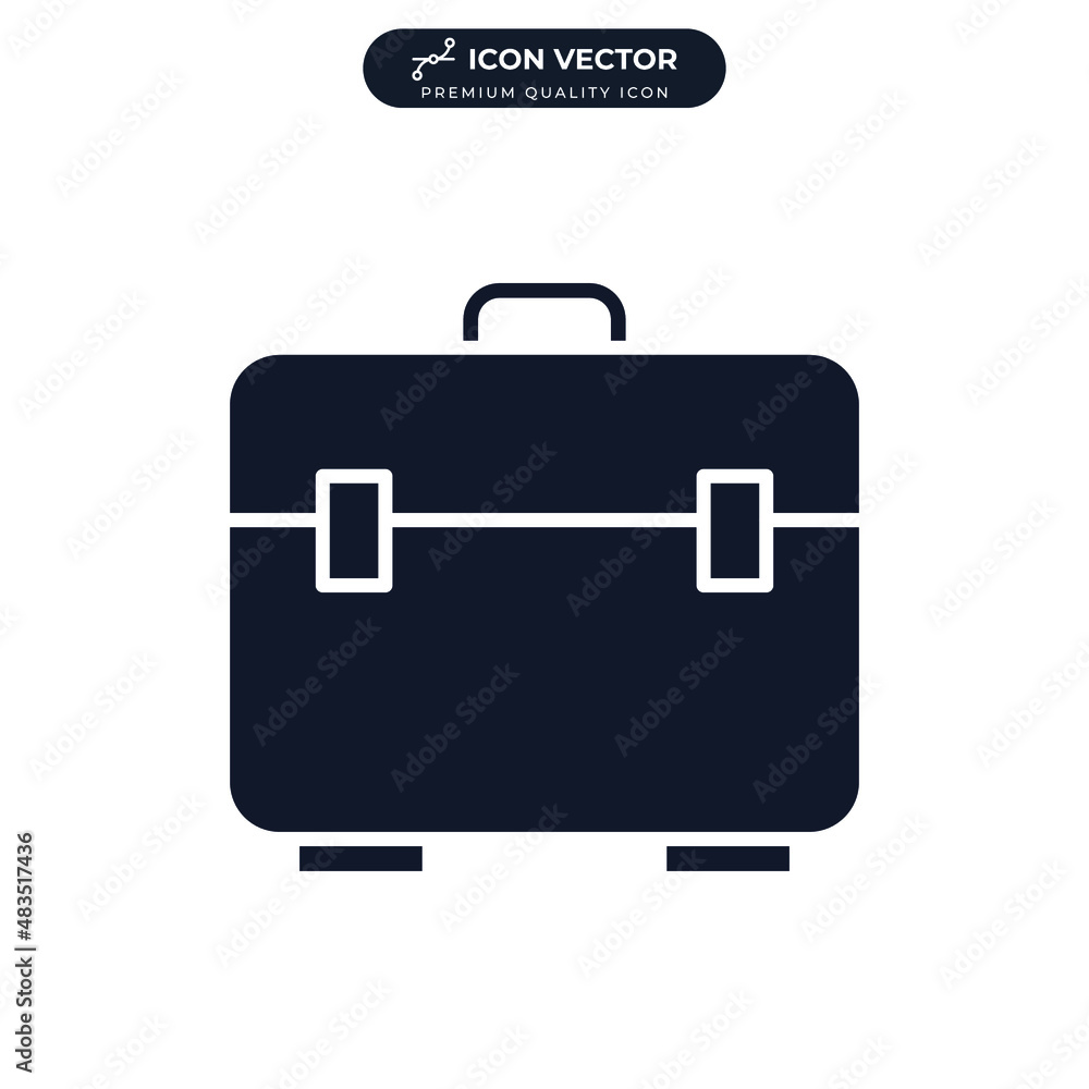 Tools Box icon symbol template for graphic and web design collection logo vector illustration Tools Box icon symbol template for graphic and web design collection logo vector illustration