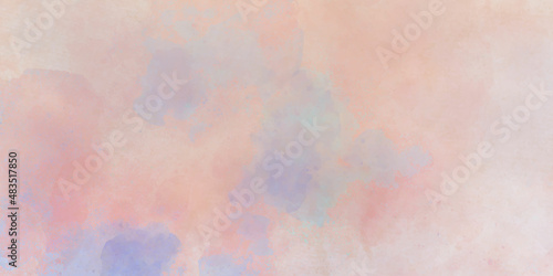 watercolor background Abstract colored textures and backgrounds. Multi-colored pastel cloud background of gentle shades. Template for your image.