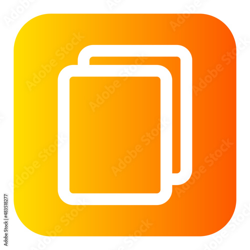 document gradient icon
