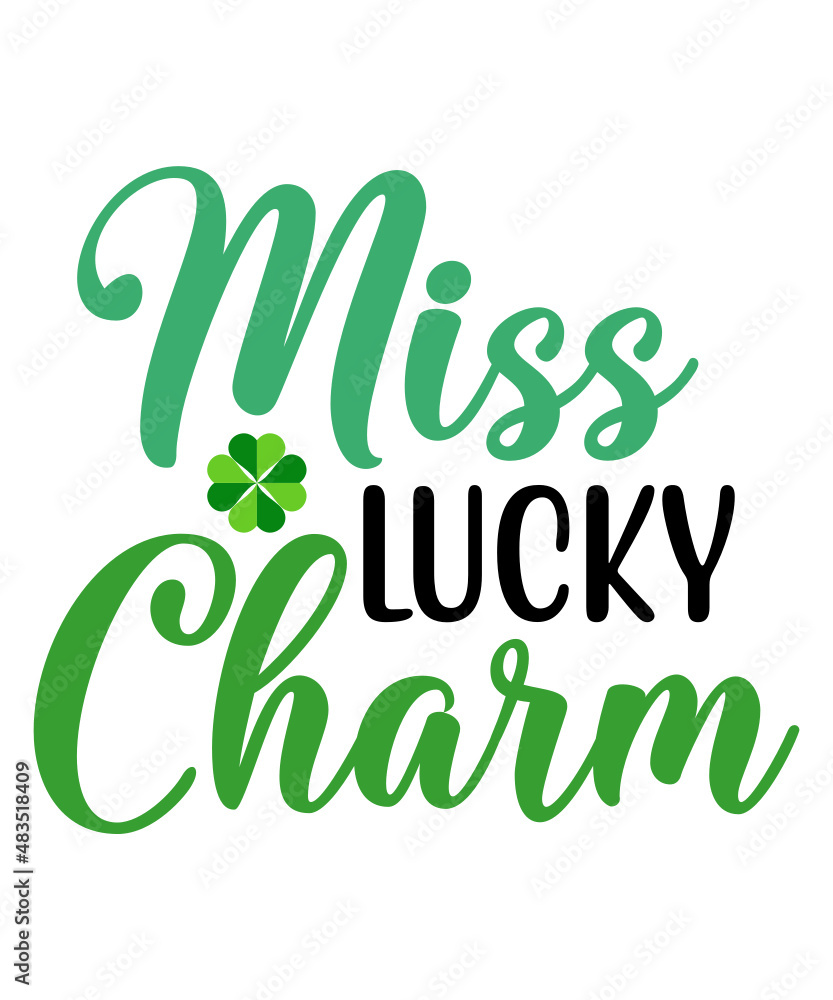 Fototapeta premium St Patrick's Day SVG Bundle, Lucky svg, Irish svg, St Patrick's Day Quotes, Shamrock svg, Clover svg, Cut File, Cricut, Silhouette, PNG,St Patrick's Day SVG Bundle, Lucky svg, Irish svg, St Patrick's 