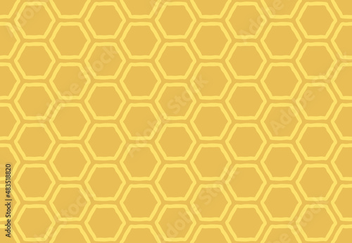 Seamless honeycomb pattern
