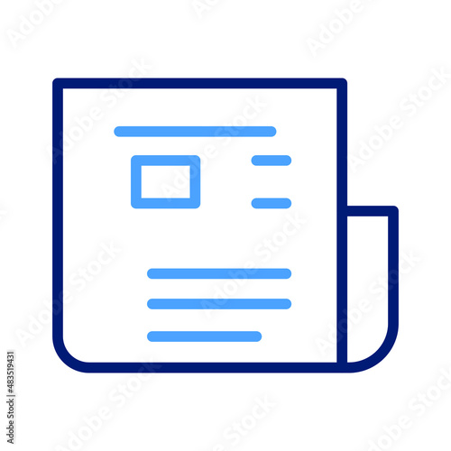 File Vector icon which is suitable for commercial work and easily modify or edit it