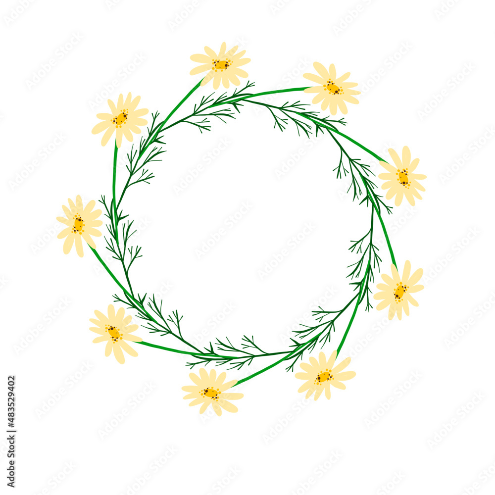 wreath of daisies wreath of daisies