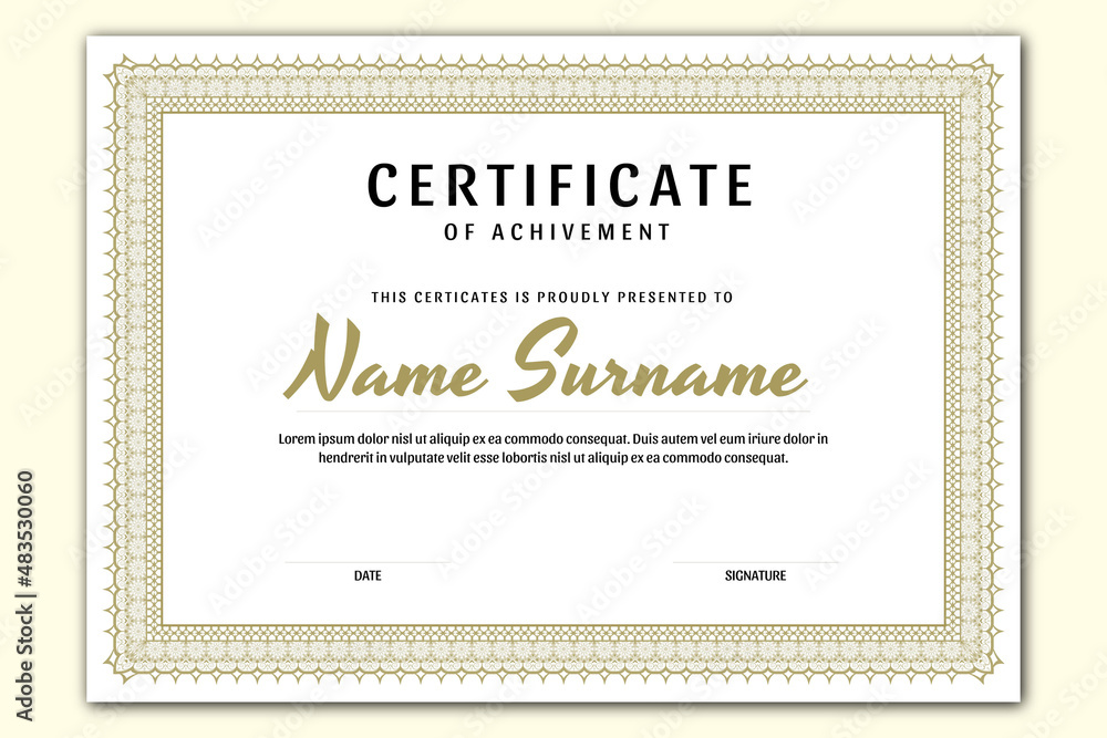 Nice decoration certificate border design Nice decoration certificate border design