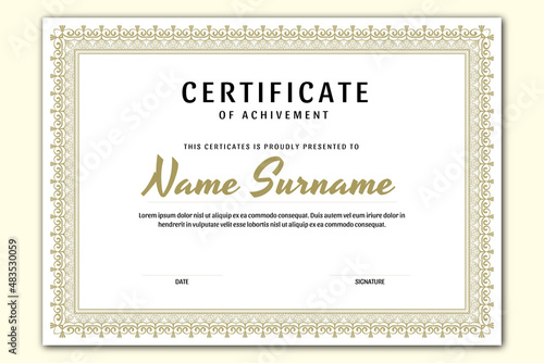Best certificate frame design