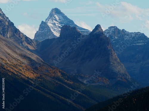 Mount Biddle in the background view at Paget Lookout