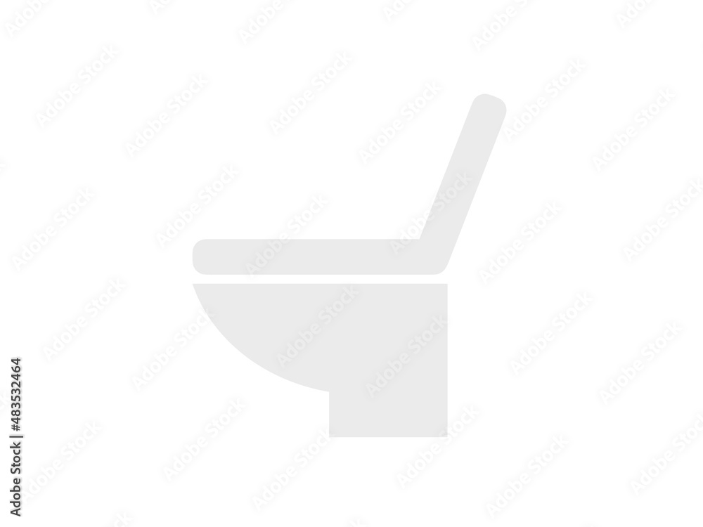 洋式トイレアイコン:カラー 洋式トイレアイコン:カラー