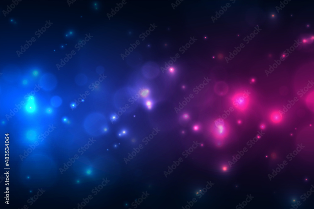 sparkling background with blue and pink light effect sparkling background with blue and pink light effect