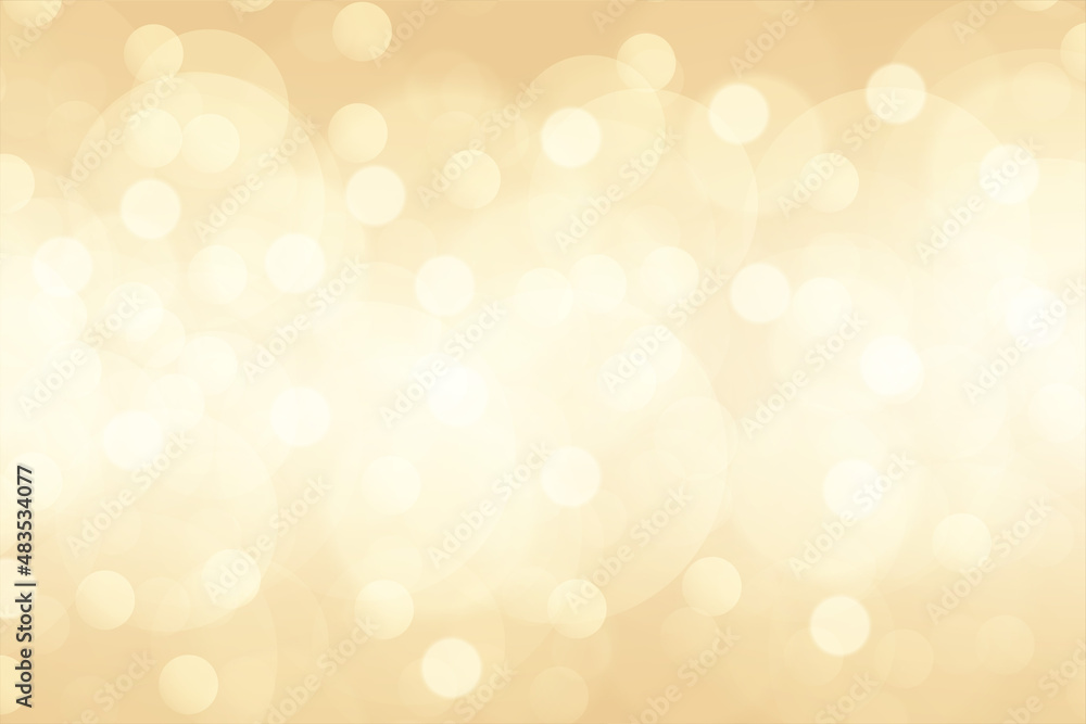 Obraz premium golden bokeh light effect beautiful background