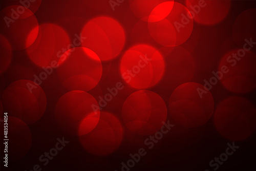 red bokeh background with defocused lights