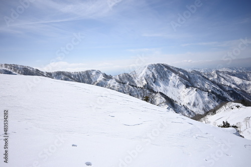 雪の大日ヶ岳