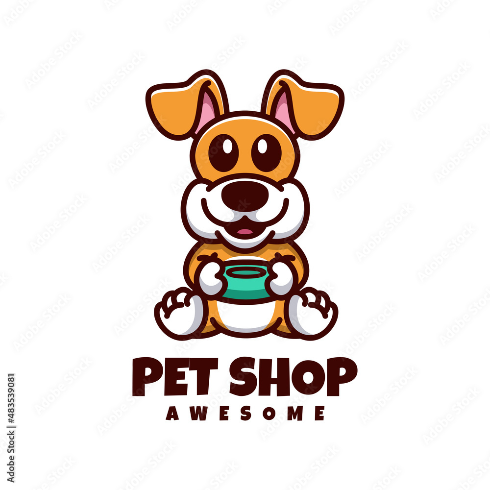 Illustration vector graphic of Pet Shop, good for logo design Illustration vector graphic of Pet Shop, good for logo design