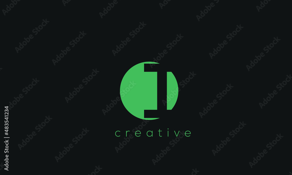 I classic design logo. I classic design logo.