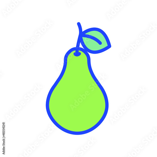 Guava Isolated Vector icon which can easily modify or edit