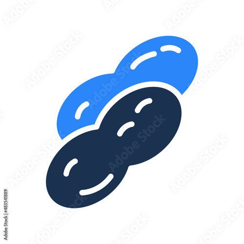 Peanut Isolated Vector icon which can easily modify or edit

