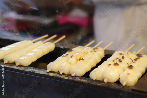 お団子　団子　串団子　屋台
