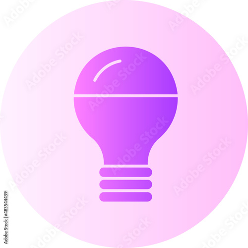 led gradient icon