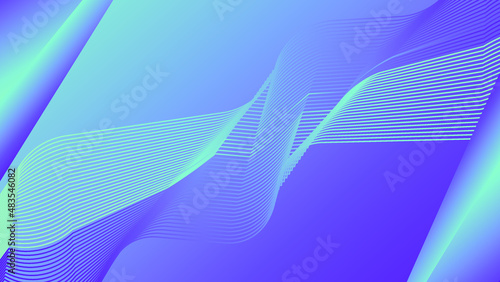 Abstract blue modern and simple background