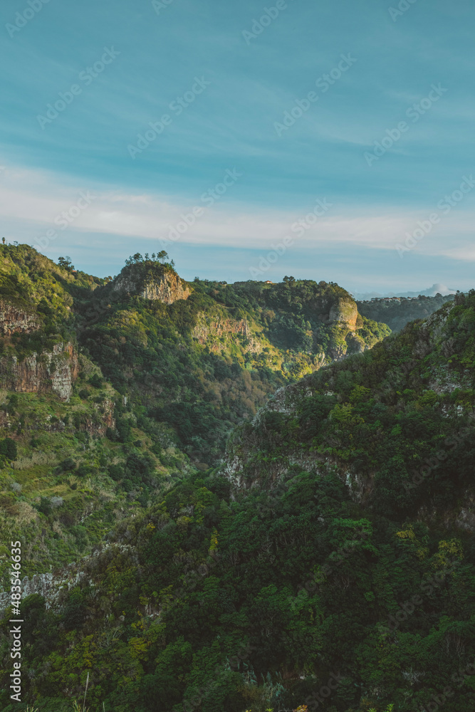 Naklejka premium castle on the hill