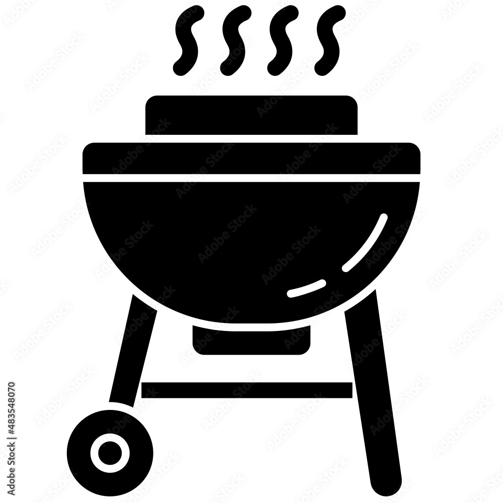 grill solid icon grill solid icon