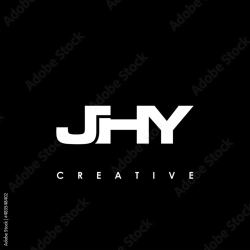 JHY Letter Initial Logo Design Template Vector Illustration photo