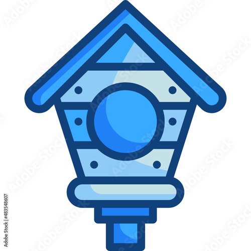 birdhouse Two Tone icon