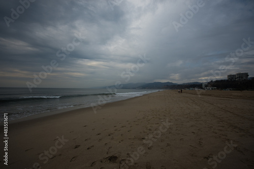 SANTA MONICA, CLOUDY