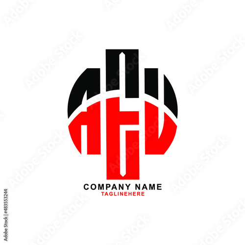 AAA letter design. AAA letter logo design with white background. AAA creative letter logo with two colors.
