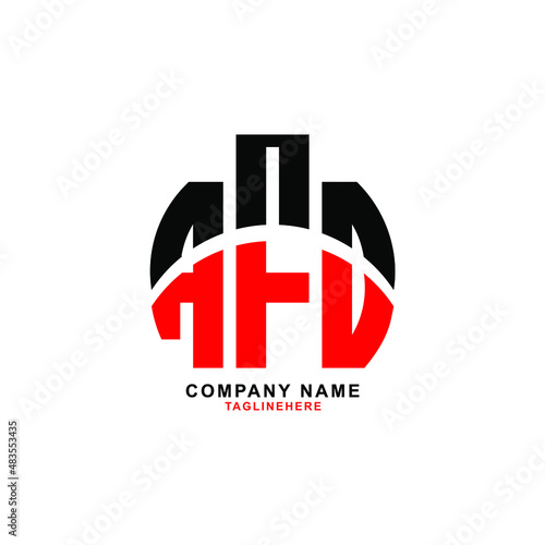 AAA letter design. AAA letter logo design with white background. AAA creative letter logo with two colors.
