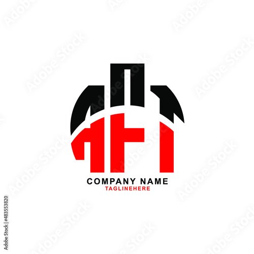 AAA letter design. AAA letter logo design with white background. AAA creative letter logo with two colors.
