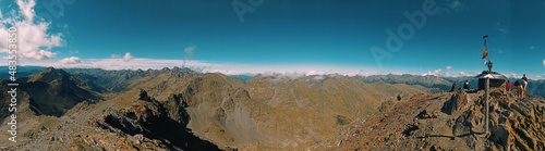 Pico de Comapedrosa Panorámica (Andorra)