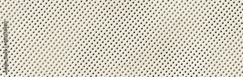Close-up perforated plastic scanned texture, high resolution, suitable for 3D modeling of textures or materials