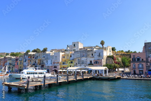 Marina di Procida, view from the boat © Dynamoland