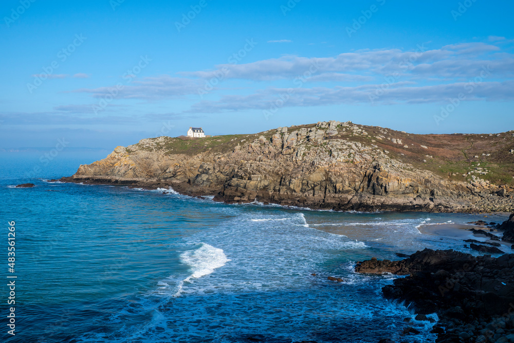 La Côte Du Finistère. Le Sentier De Grande Randonnée GR 34. D'Audierne ...