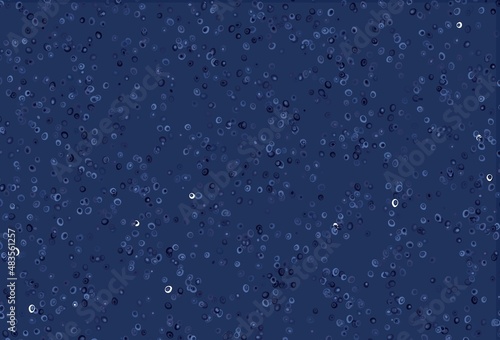 Light BLUE vector texture with disks.