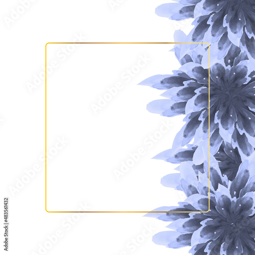 Decorative greeting card, invitation design background, birthday party. Very peri color. 